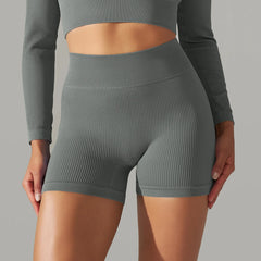 Seamless Yoga Gym Shorts