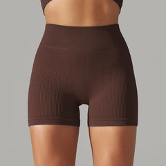 Seamless Yoga Gym Shorts